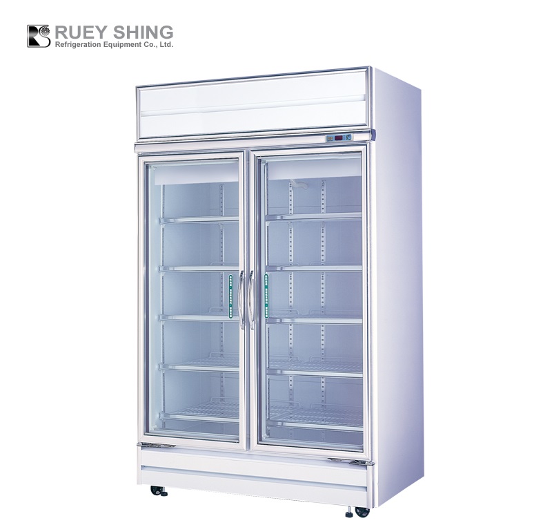 商業用冰箱-冷藏/冷凍雙門展示冰箱970L-RS-S2003